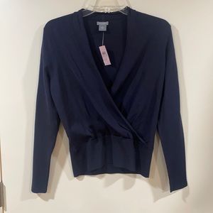 Ann Taylor- Small Petite Longsleeve Black top